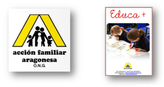 Programa EDUCA +, Educar para la vida, Acción Familiar Aragonesa, ONG, acción educativa, asistencia educativa, orientación educativa y apoyo docente, retos educación del siglo XXI, Informe Delors, Aprender a aprender, Aprender a hacer, Aprender a ser, Aprender a convivir, compromiso, educar para cambiar, educación inclusiva, optimismo, coaching educativo