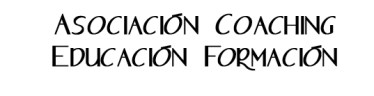 Asociación Coaching Educación Formación, ACEF logo oficial letras