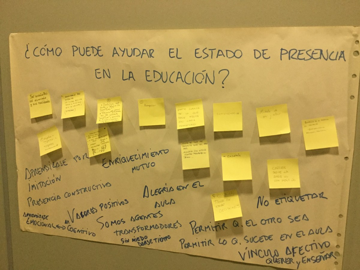 I Jornada Educativa de Oxfam Intermon: Nuestra presencia en el aula como agente transformador.