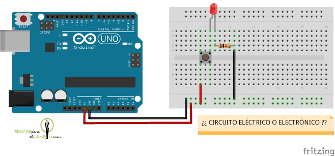 ¿circuito eléctrico o electrónico?