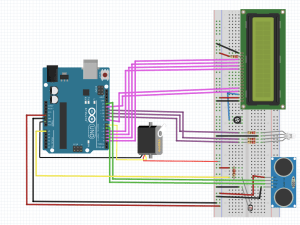 Esquema electrónico parking domótico arduino Fritzing 02