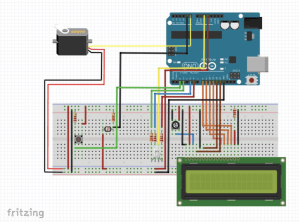 Esquema electrónico parking domótico arduino Fritzing 03