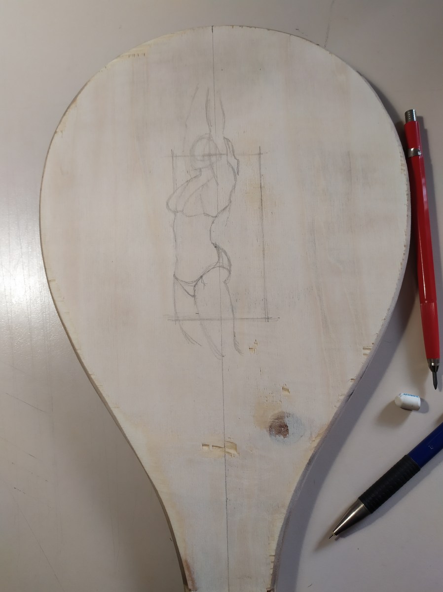 Diver pyrography wood burnings 1