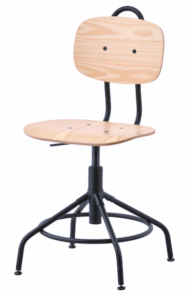 Silla Ikea Pirograbada para Piromade 00